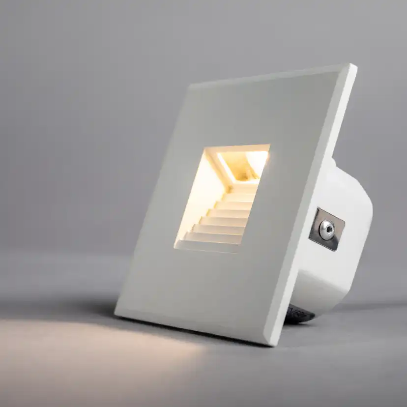 Vägglampa Hide-a-lite Wally G2 Vit