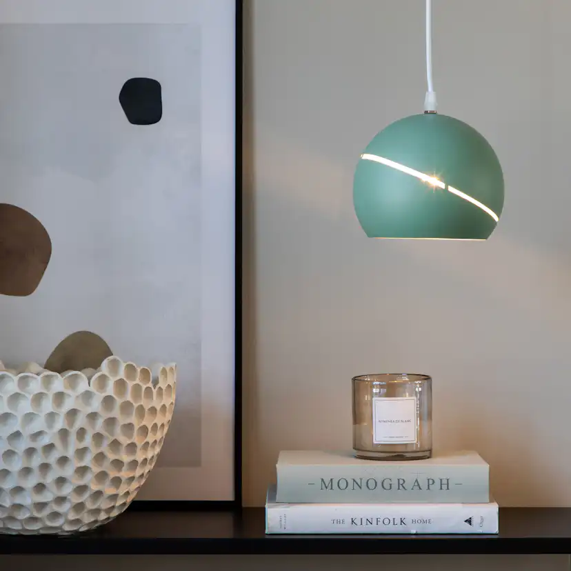 Wei Pendant Lamp D180*H150 Green Grön