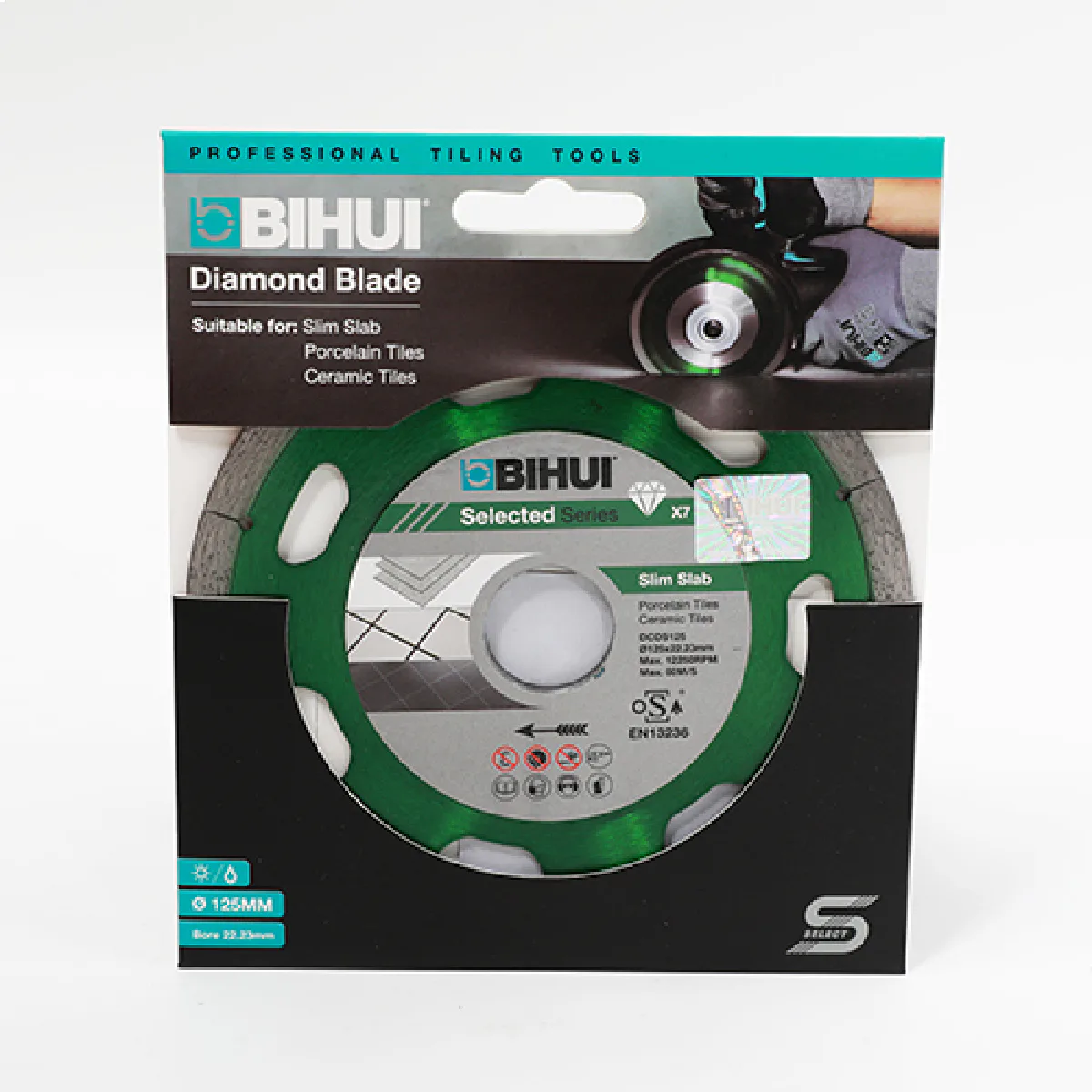 Diamantklinga BIHUI B-Slim 125 mm