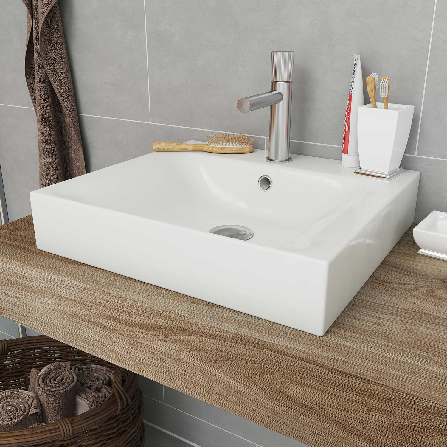 Lavabo Mira 020 Krom