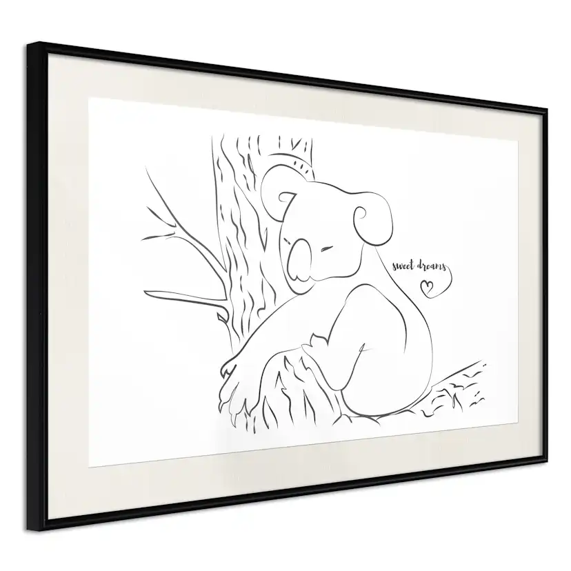 Poster Artgeist Affisch Sleepy Koala