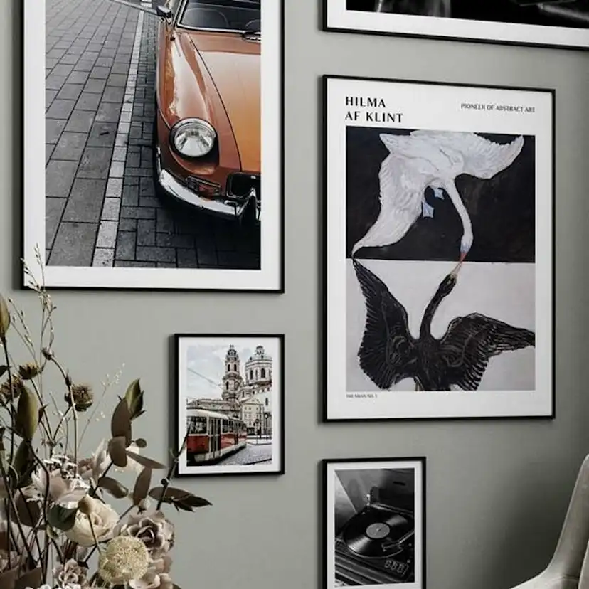 Poster Gallerix The Swan By Hilma Af Klint