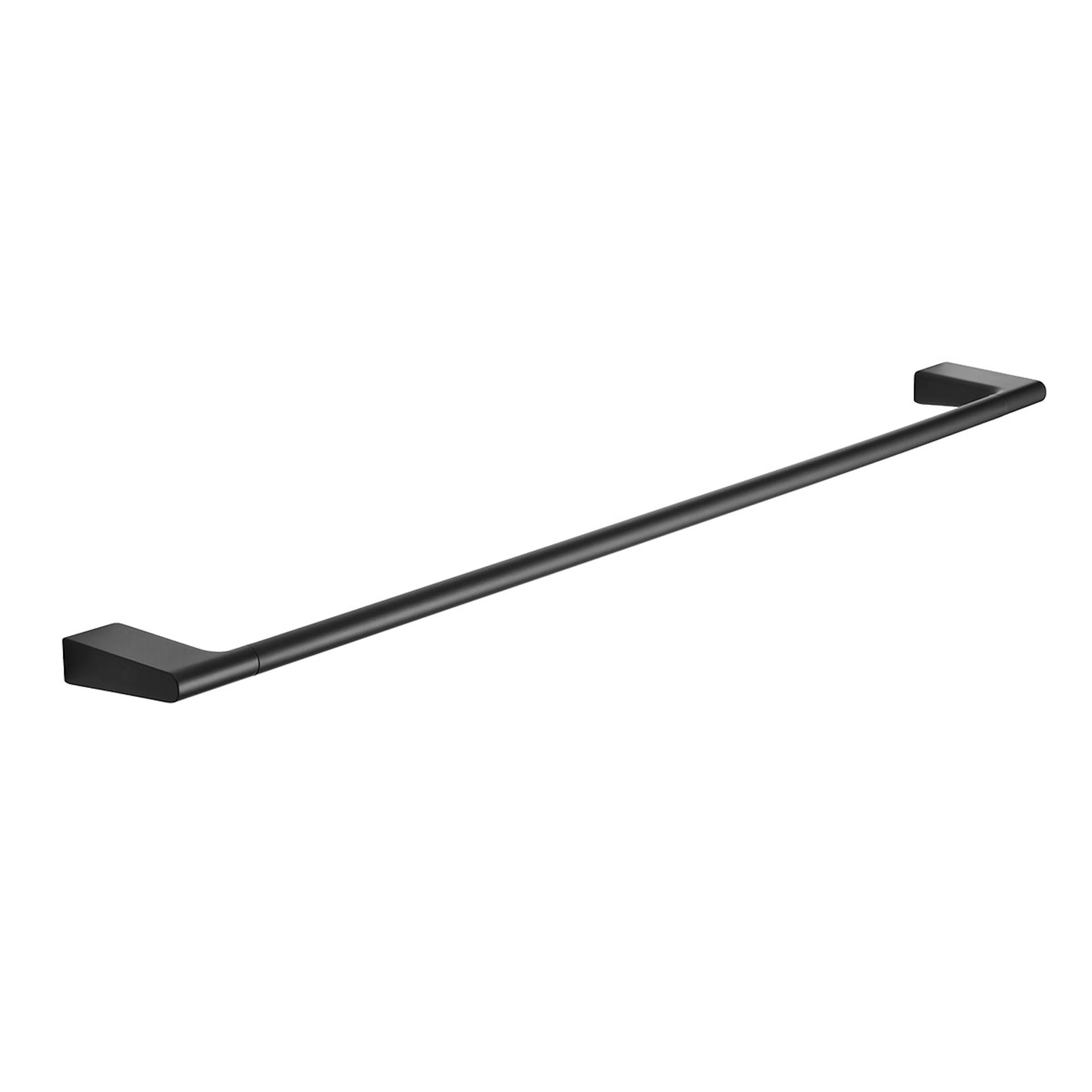 Handduksstång 810 mm matt svart enkel Matt svart