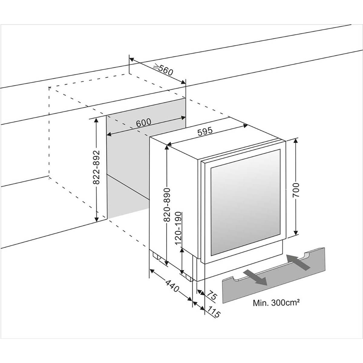 Ölkyl mQuvée BeerServer 60 cm BS60-700