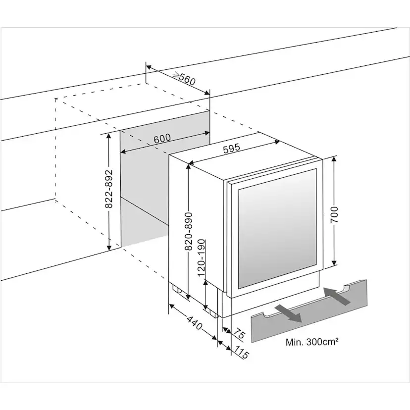 Ölkyl mQuvée BeerServer 60 cm BS60-700