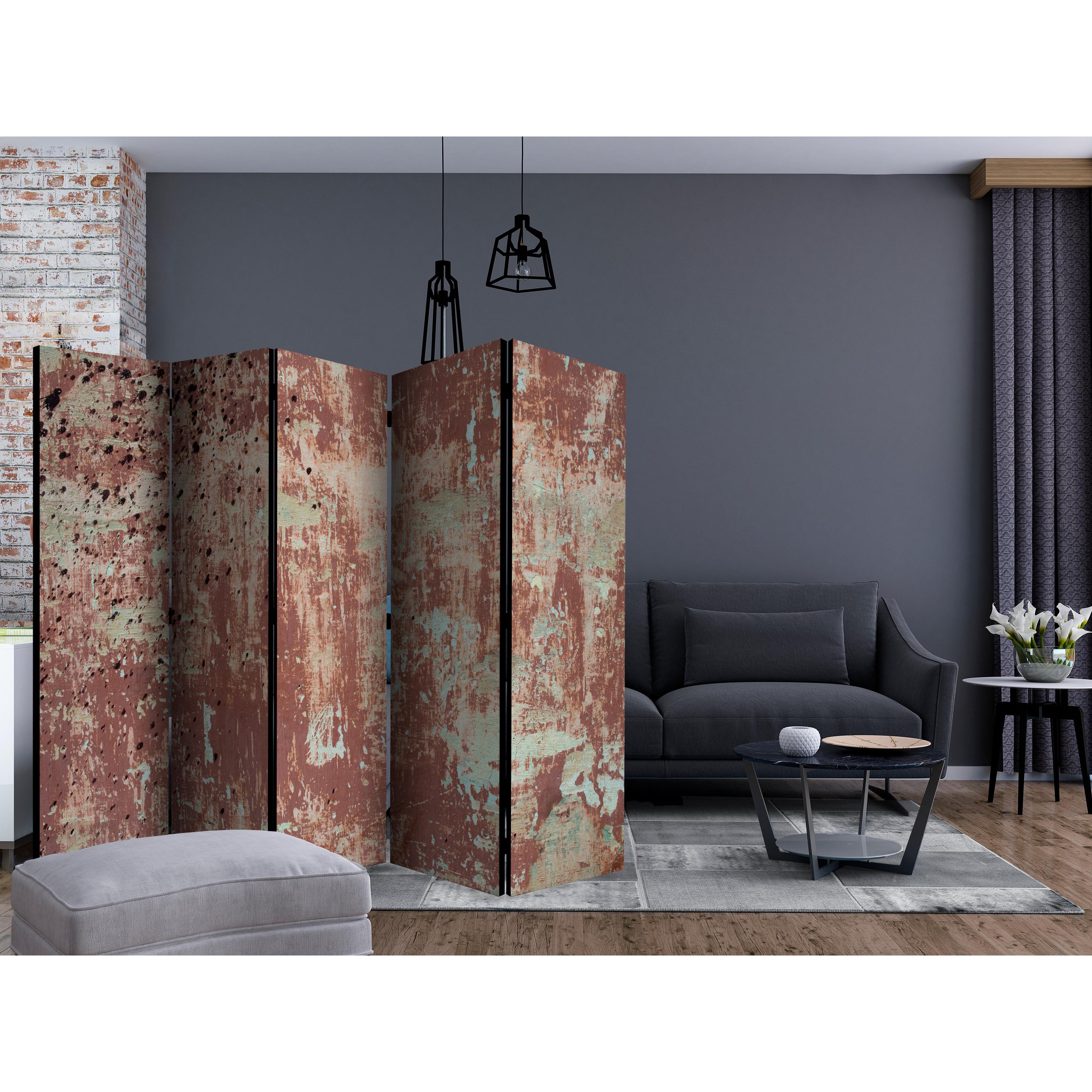 Rumsavdelare Skärmvägg Arkiio Street Rain II 225x172 cm