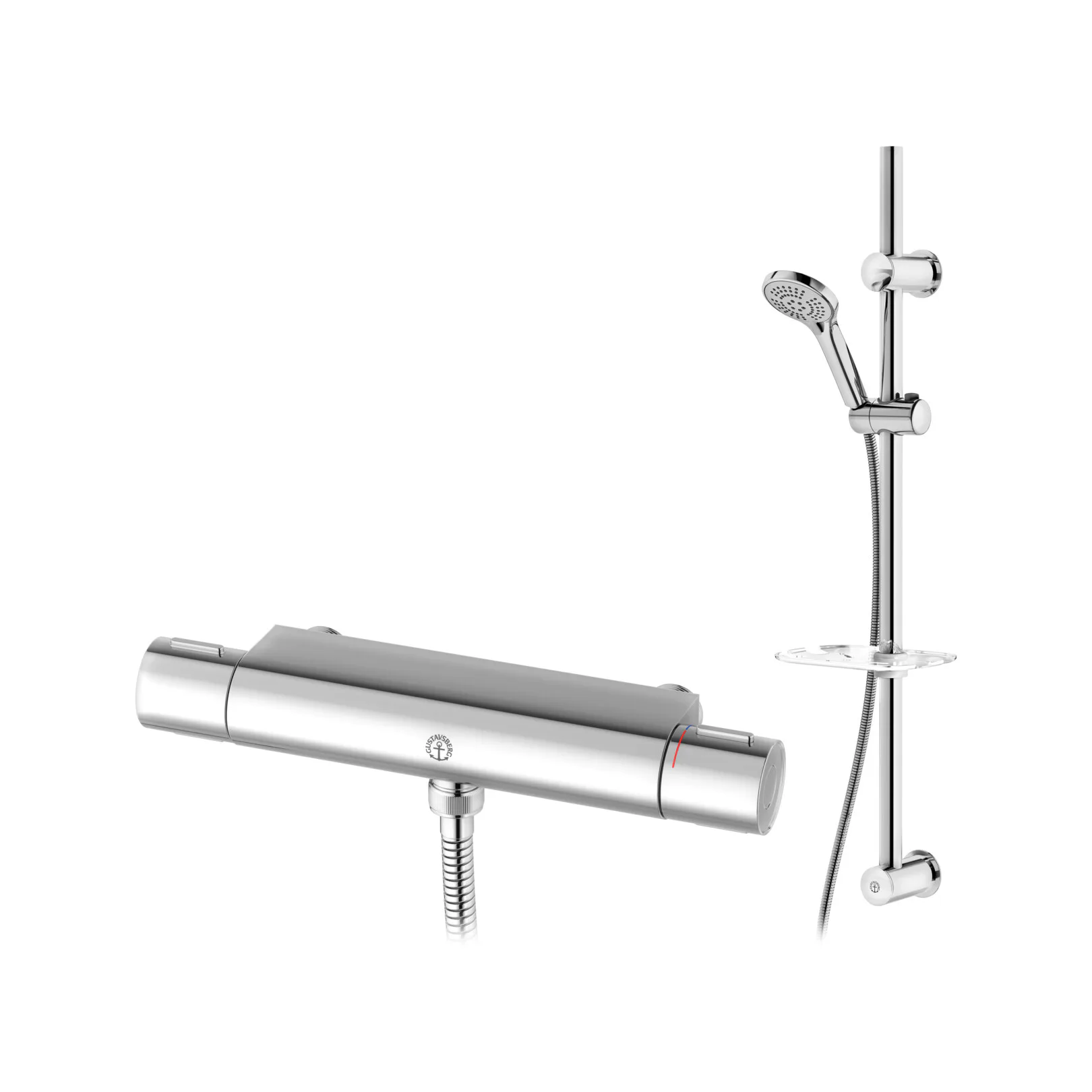 GBG NYA NAUTIC DUSCHPAKET 160C/C, A-KLASS, KROM 160cc Standard