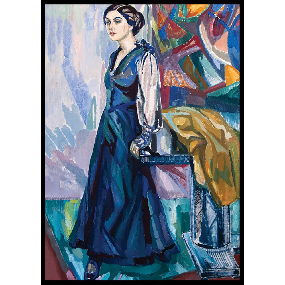 Poster Gallerix Porträtt av Carin Östberg By Axel Törneman