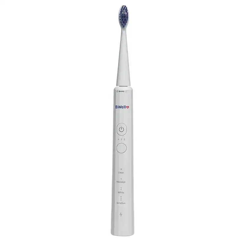 Eltandborste B.WELL Sonic MED-870 med Sonisk Teknologi och USB-Laddning