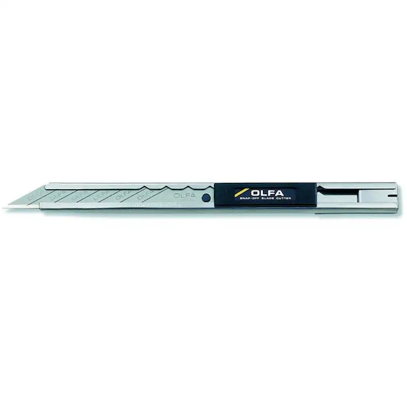 Grafikerkniv Olfa SAC-1 9 mm rostfri