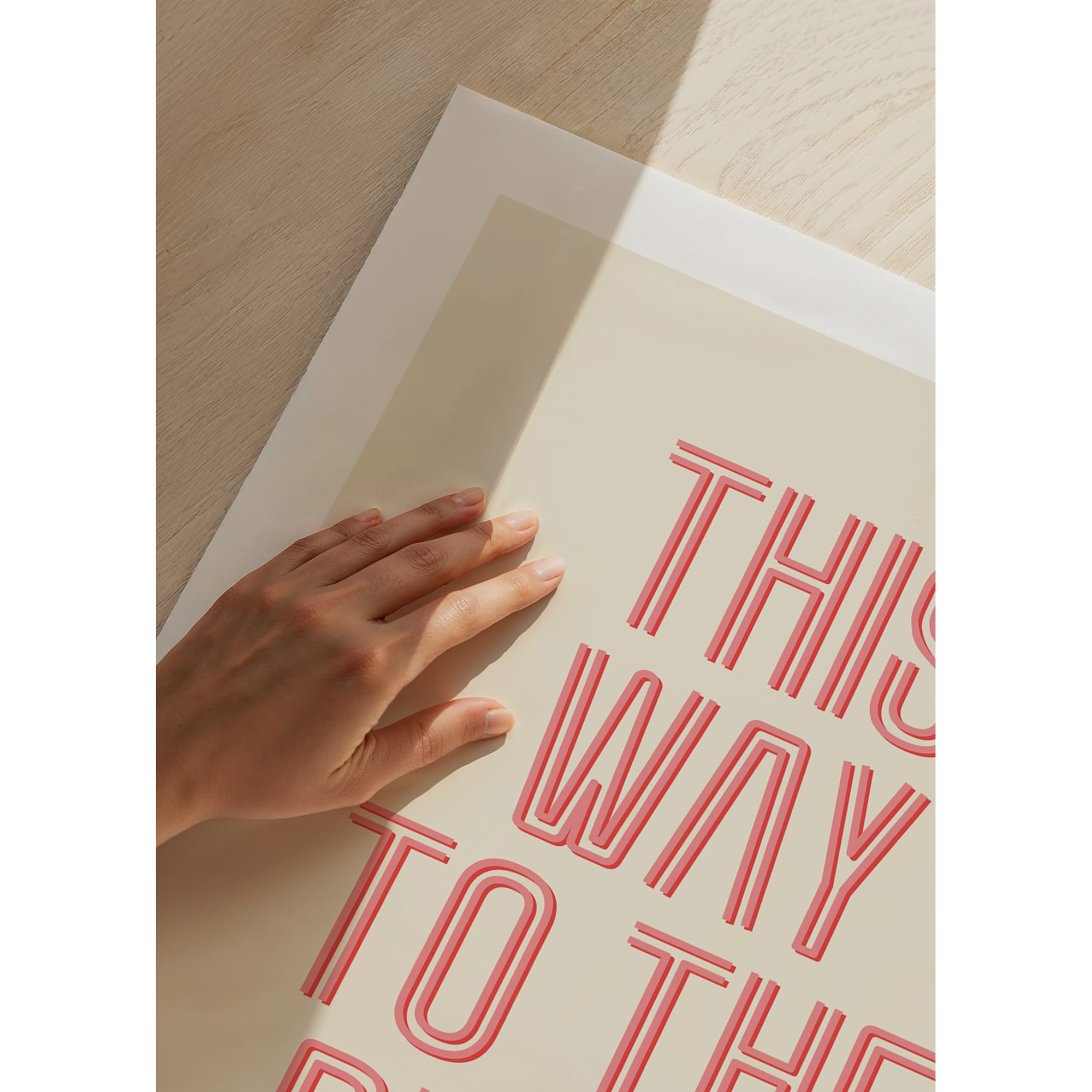 Poster Gallerix This Way To The Disco