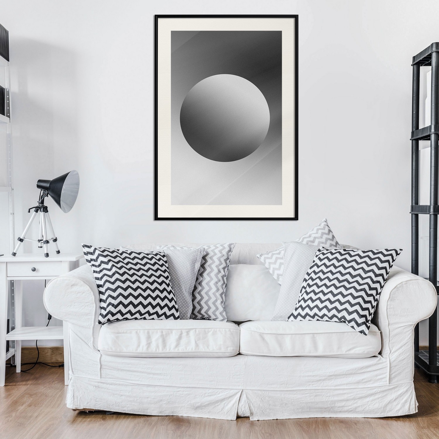 Poster Artgeist Affisch Ball and Gradient