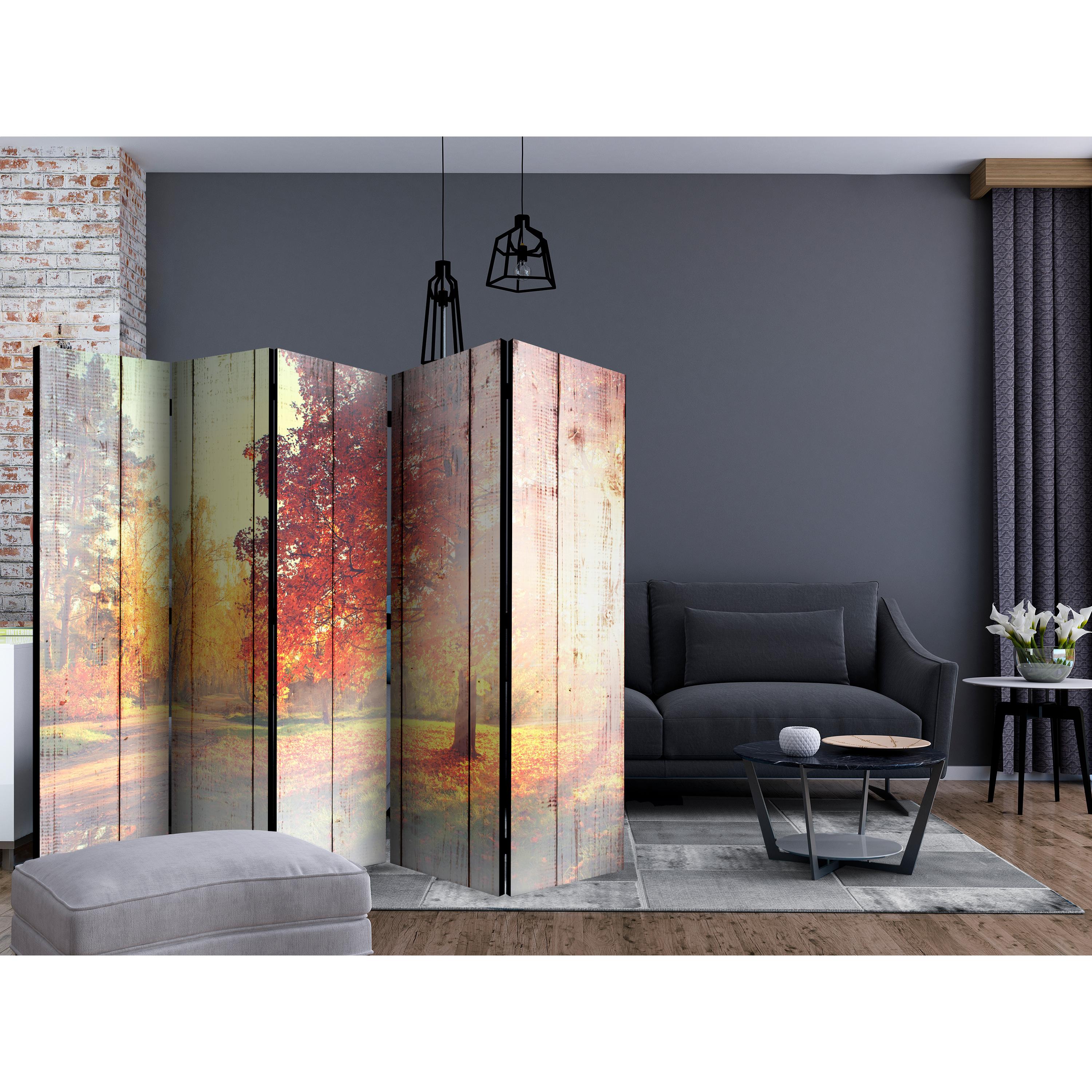 Rumsavdelare Skärmvägg Arkiio Autumn Sun II 225x172 cm