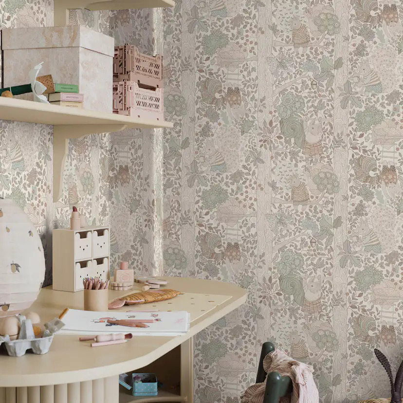 Tapet Boråstapeter Scandinavian Designers Mini Amanda Nordblad Charlie 6291