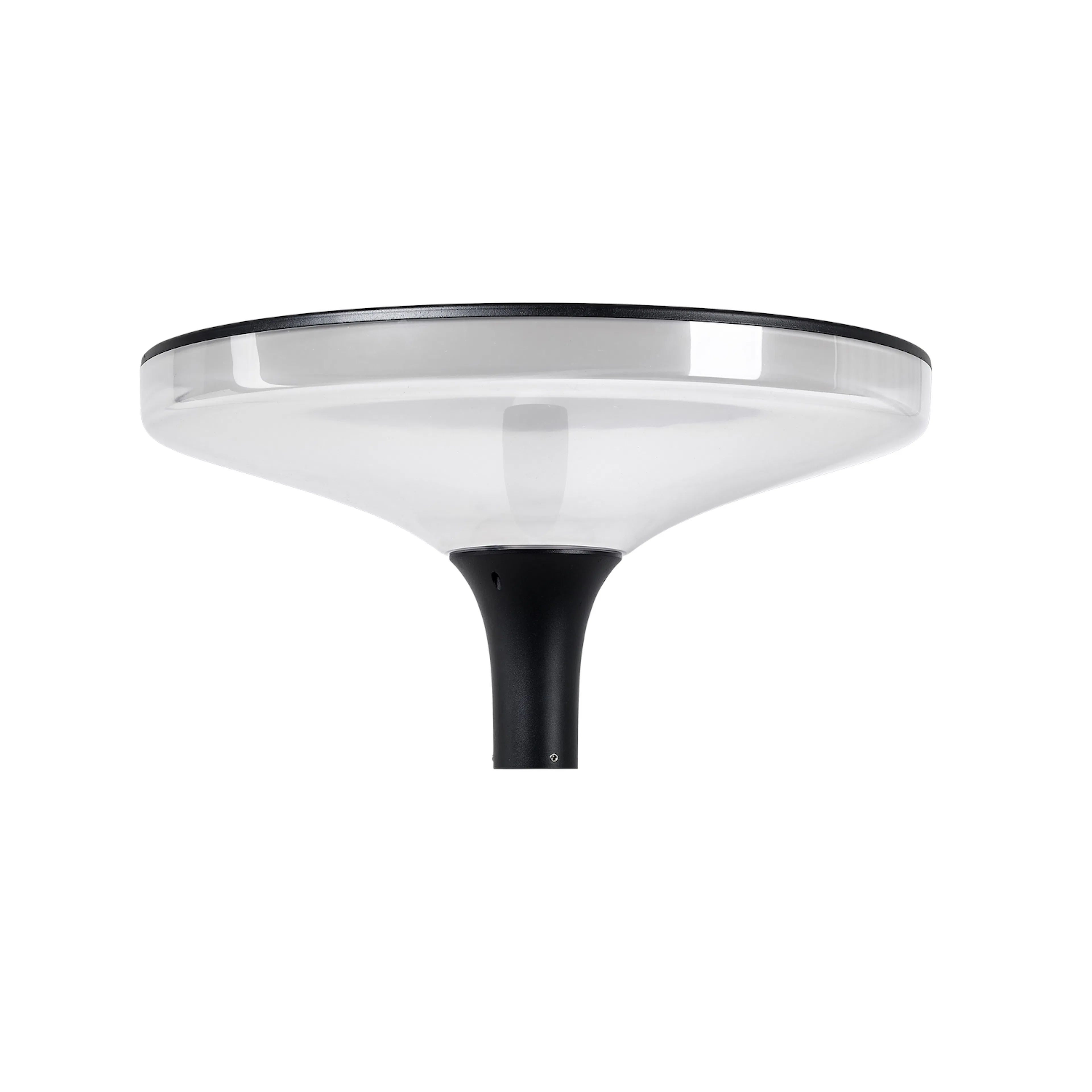 Stolparm Pole top LED 3k sv Svart