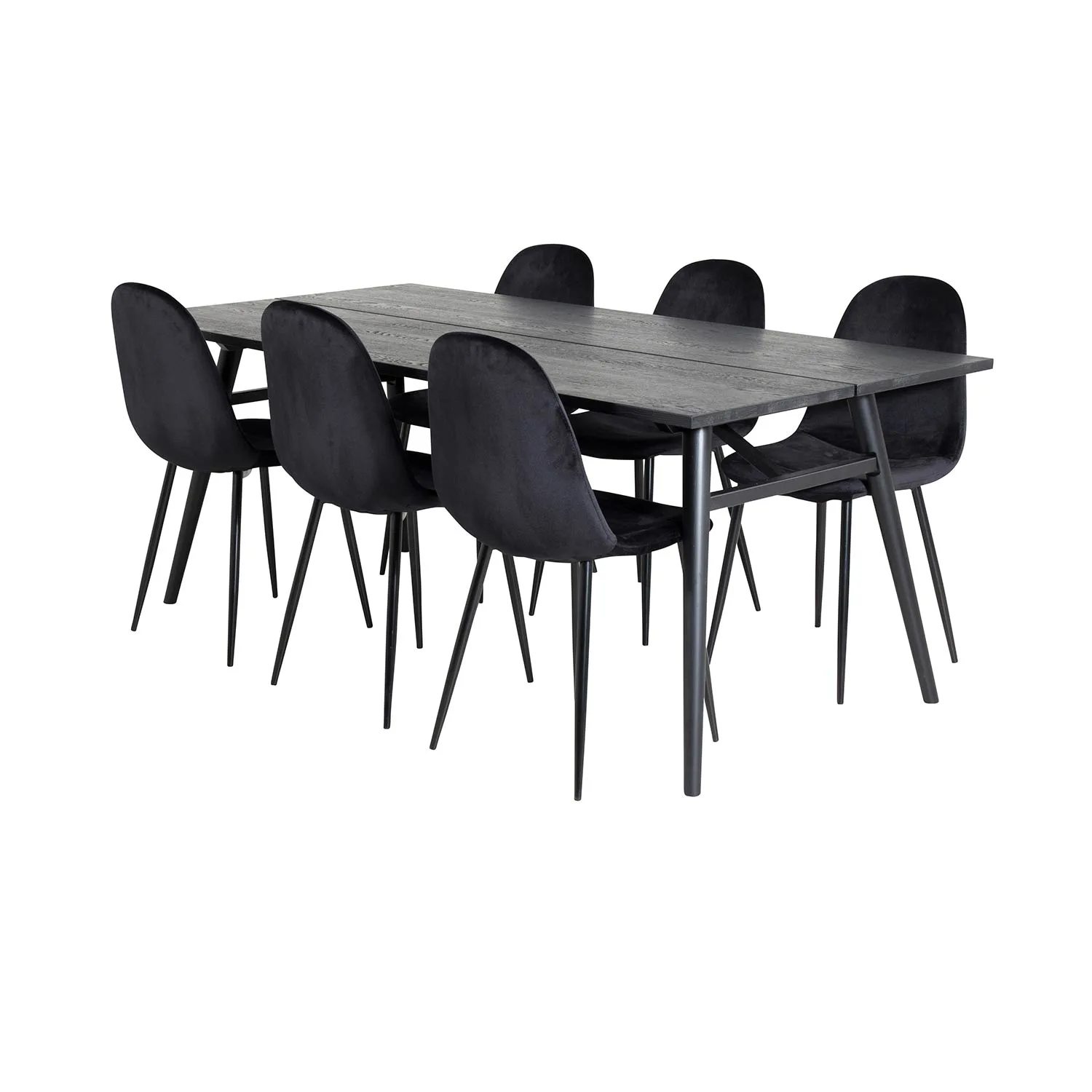 Matgrupp Venture Home Salt med 6 Pobbie Stolar