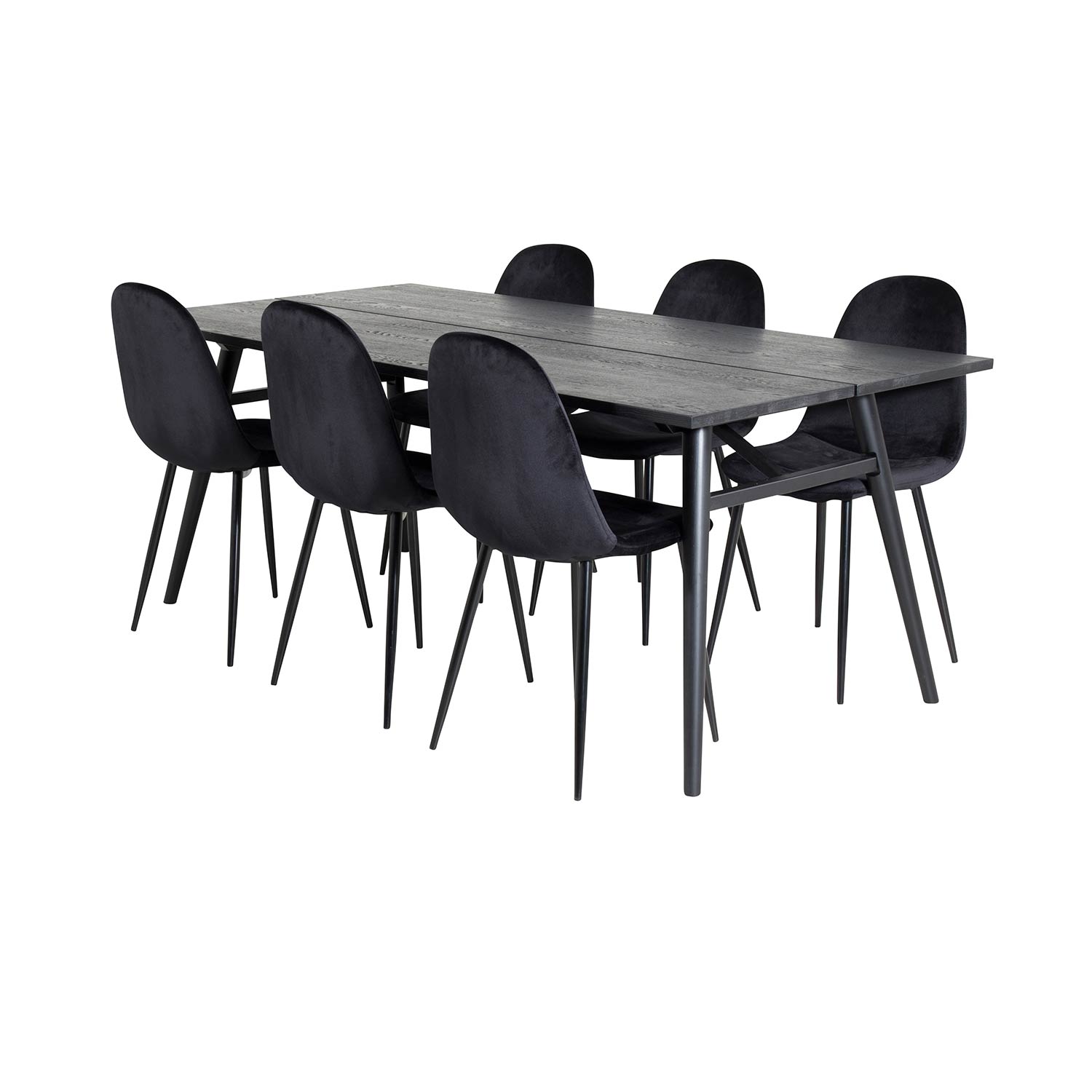 Matgrupp Venture Home Salt med 6 Pobbie Stolar