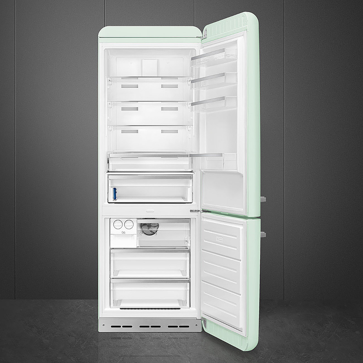 Fristående Kyl/Frys Smeg FAB38RPG6 Retro Pastellgrön med Total No Frost