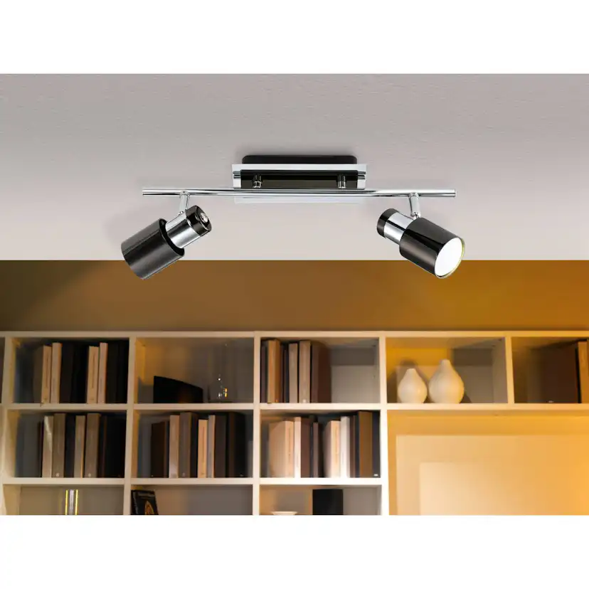 Spotlight Eglo Davida 1 med 2 Lampor