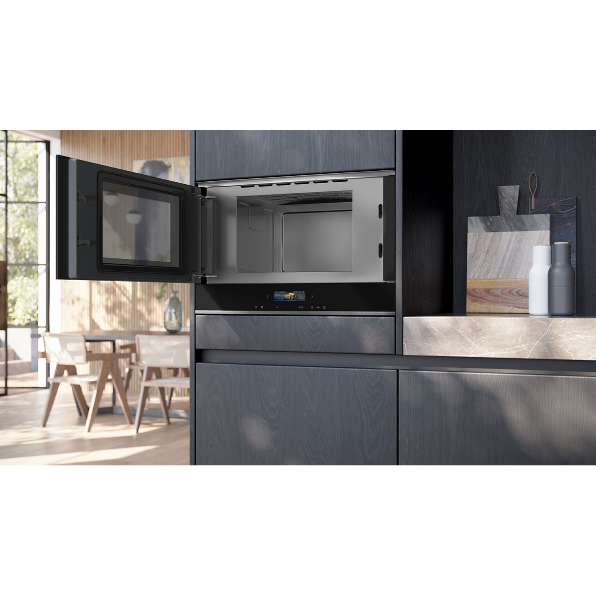 Inbyggnadsmikro Siemens iQ700 BF722L1