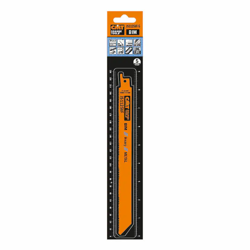 Tigersågblad CMT Orange Tools Metall 225mm BIM Heavy 5 st