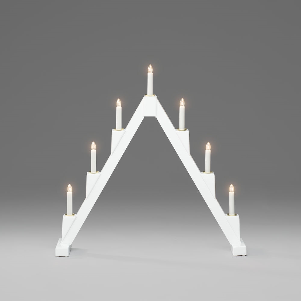 Adventsljusstake Gnosjö Konstsmide 7L Vikbar