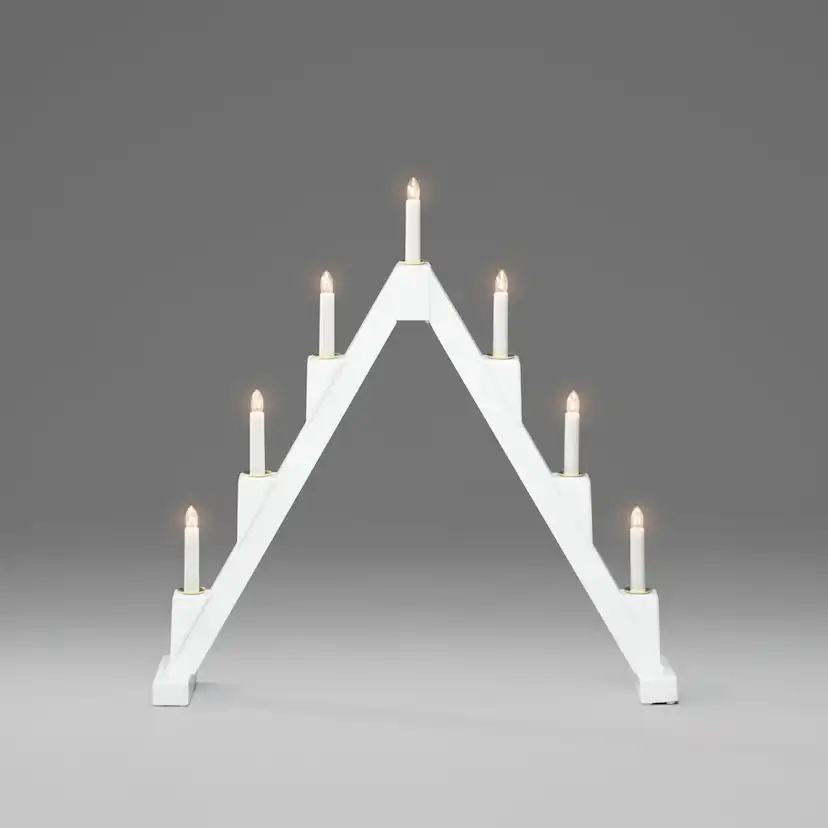 Adventsljusstake Gnosjö Konstsmide 7L Vikbar
