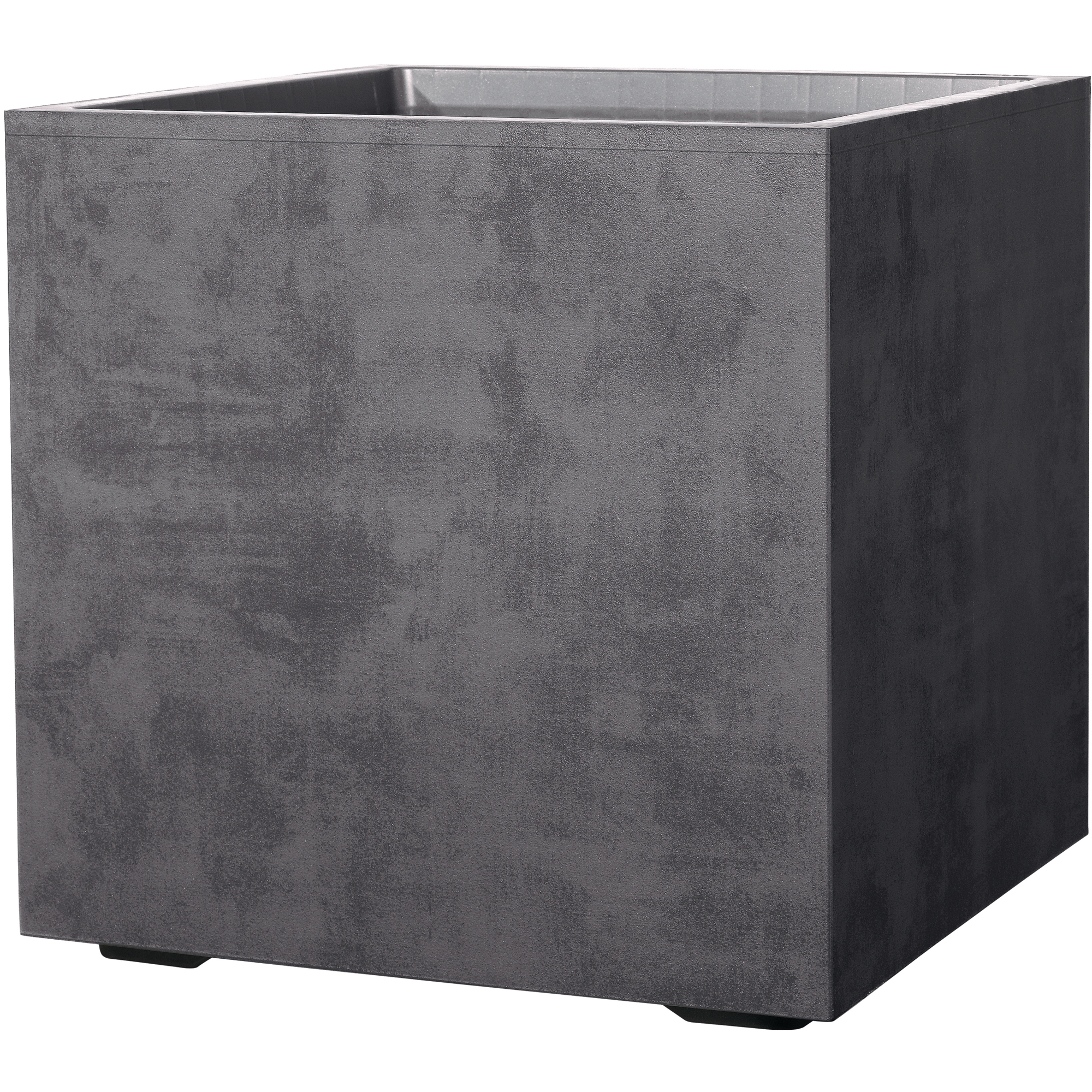 Kruka Deroma Millennium Antracit Fyrkantig 48 x 49 x 49 cm Med Hjul