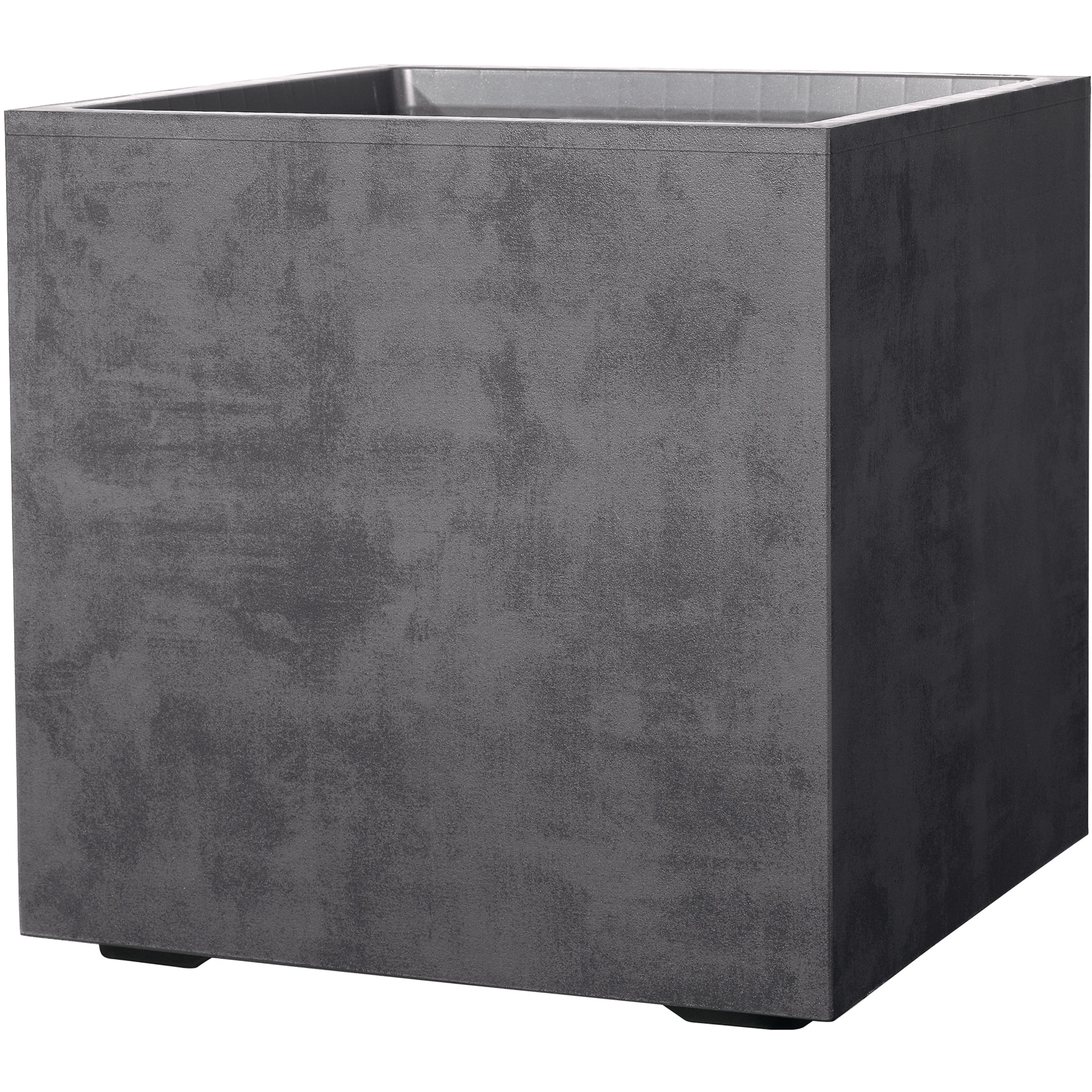 Kruka Deroma Millennium Antracit Fyrkantig 48 x 49 x 49 cm Med Hjul