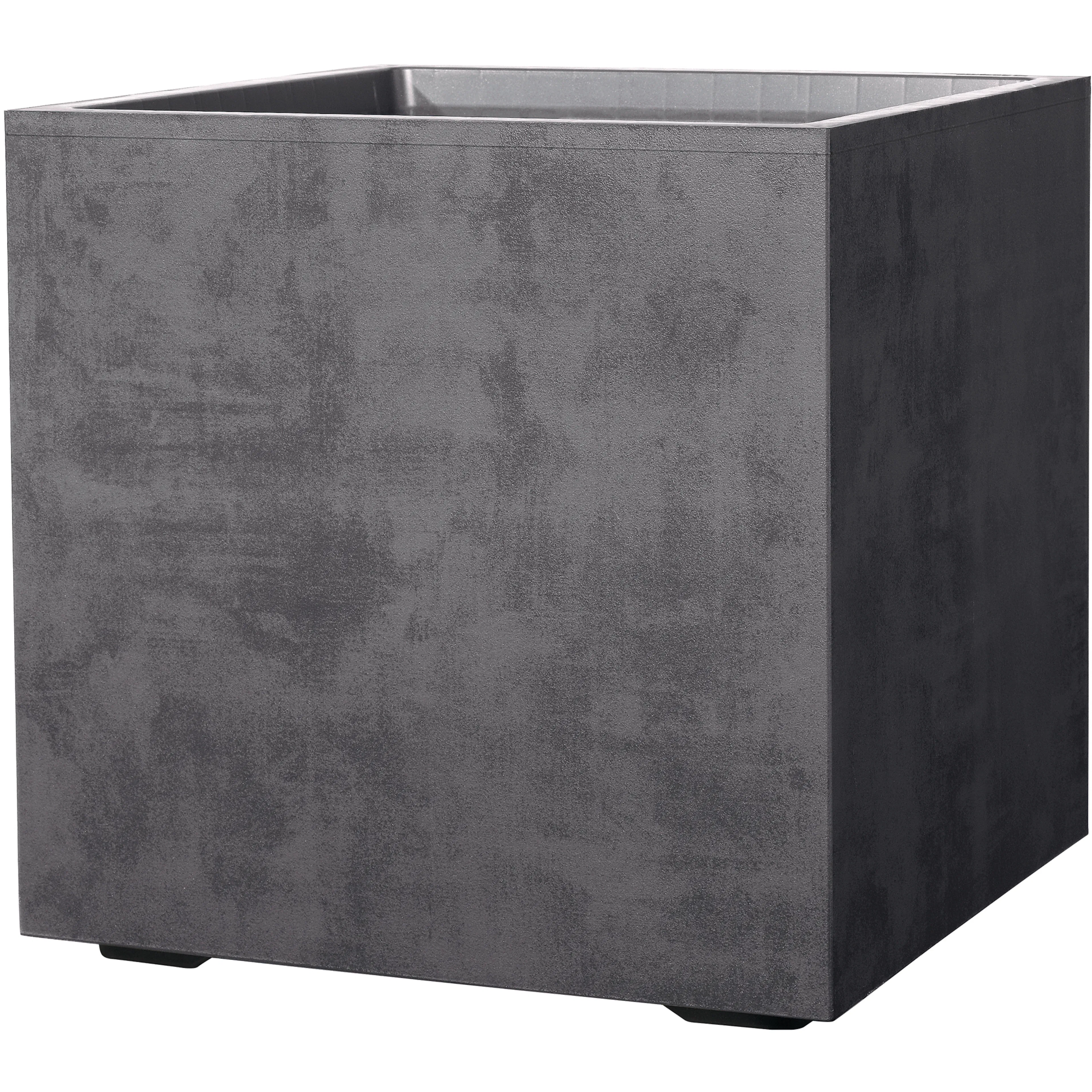 Kruka Deroma Millennium Antracit Fyrkantig 48 x 49 x 49 cm Med Hjul
