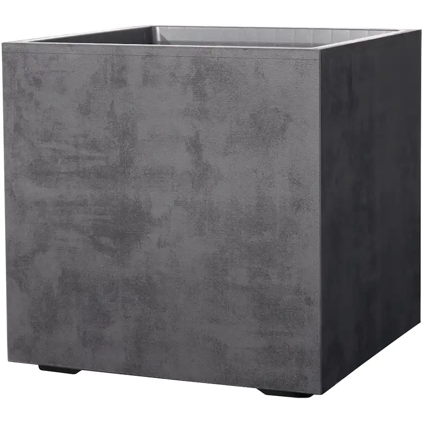 Kruka Deroma Millennium Antracit Fyrkantig 48 x 49 x 49 cm Med Hjul