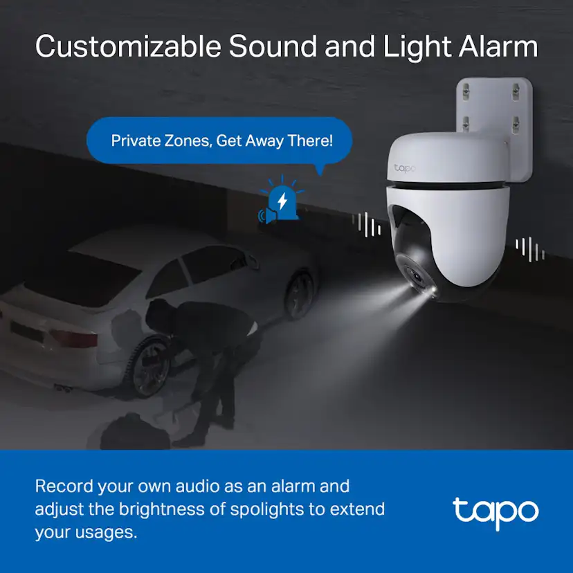 Övervakningskamera Tapo Tapo C510W Outdoor Pan/Tilt Security WiFi