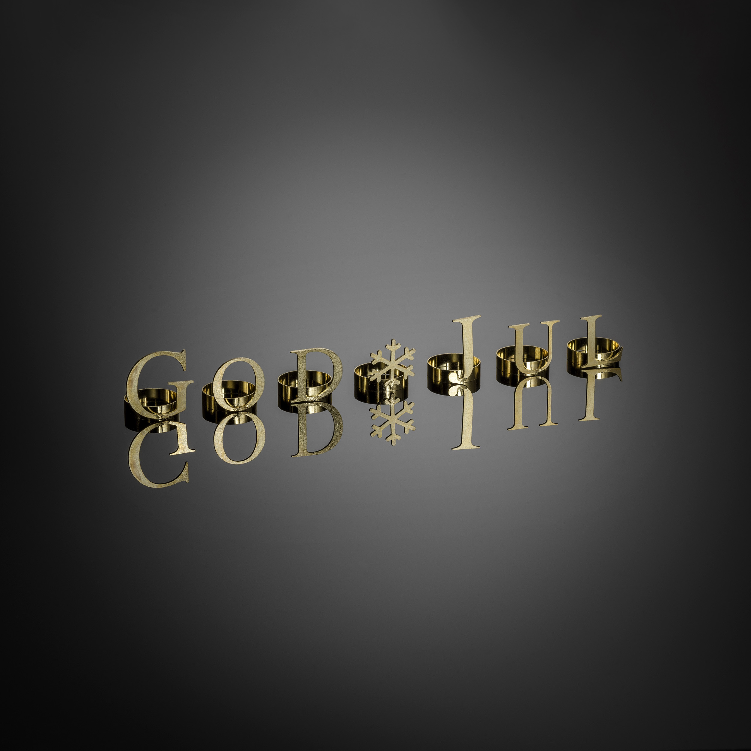 Dekorationsbokstäver Gnosjö Konstsmide God Jul