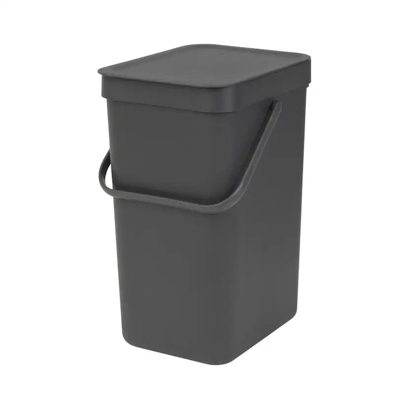 Papperskorg Brabantia SORT & GO 12 L Anthracite Färg: Anthracite, Volym: 12 l