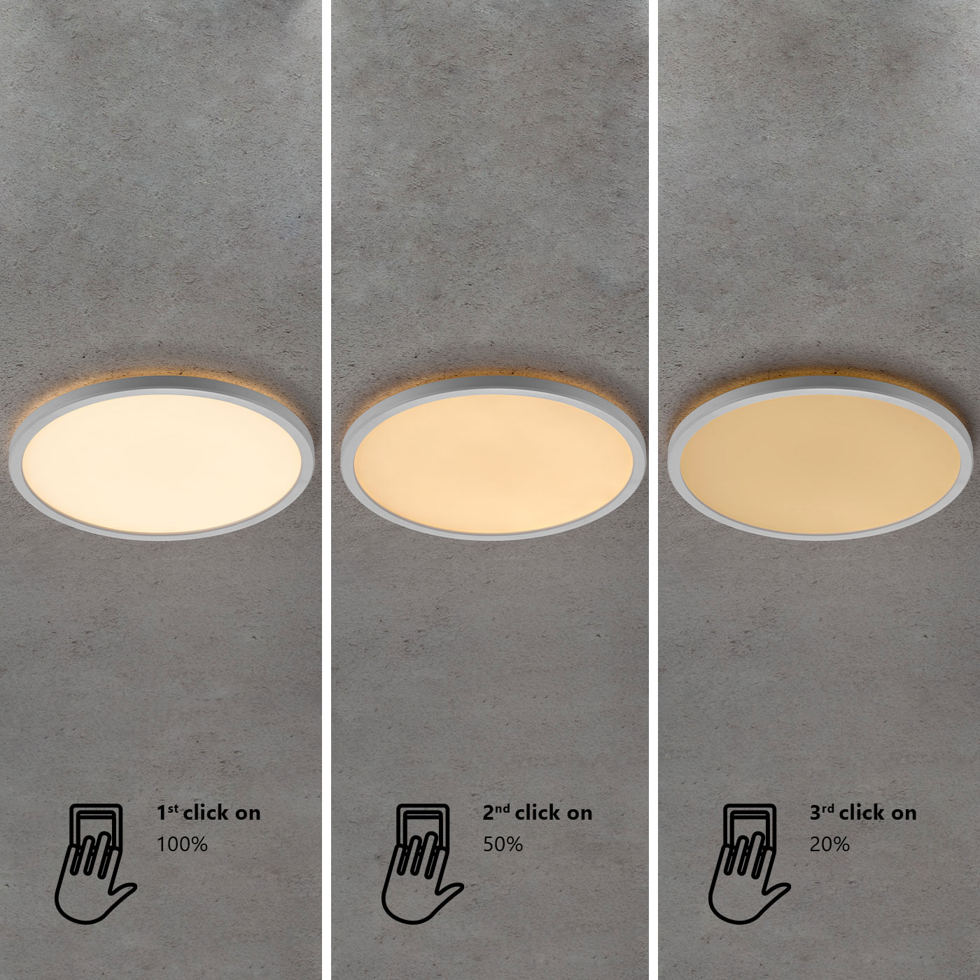 Plafond Nordlux Oja 60 2700K Step-Dim