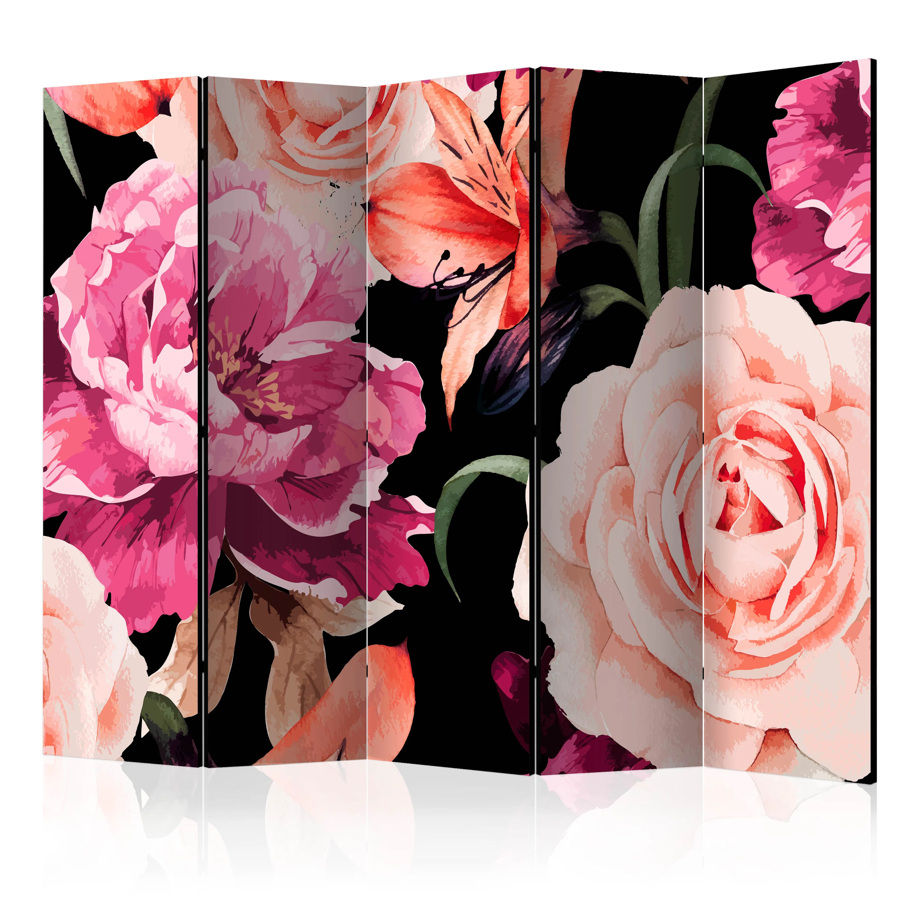 Rumsavdelare Skärmvägg Arkiio Roses of Love II 225x172 cm