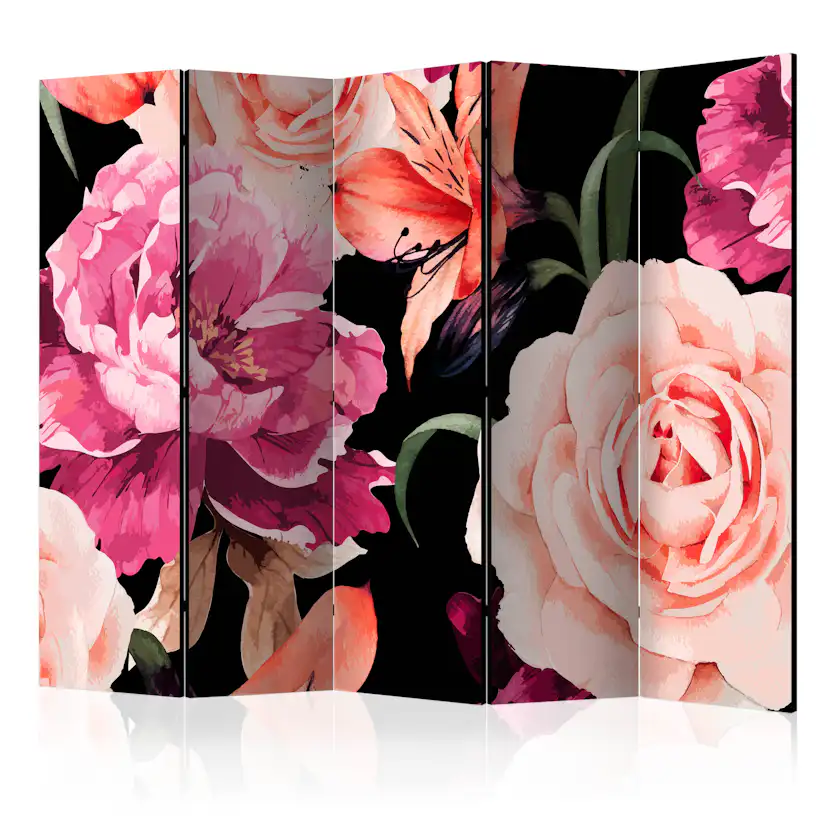 Rumsavdelare Skärmvägg Arkiio Roses of Love II 225x172 cm