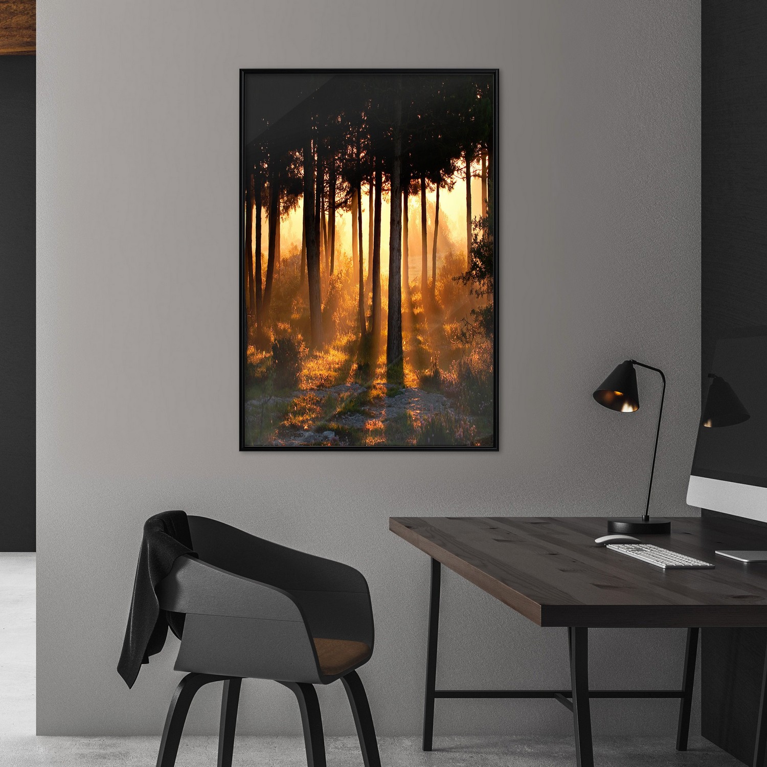 Poster Artgeist Affisch Honey Forest