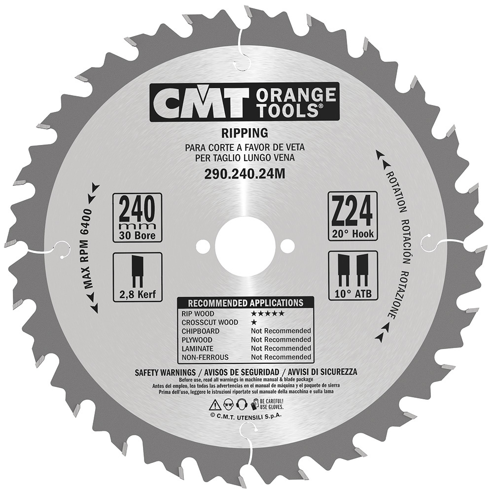 Sågklinga CMT Orange Tools Klyvning