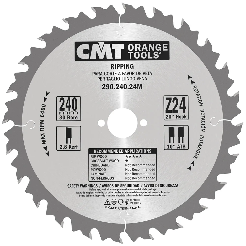 Sågklinga CMT Orange Tools Klyvning