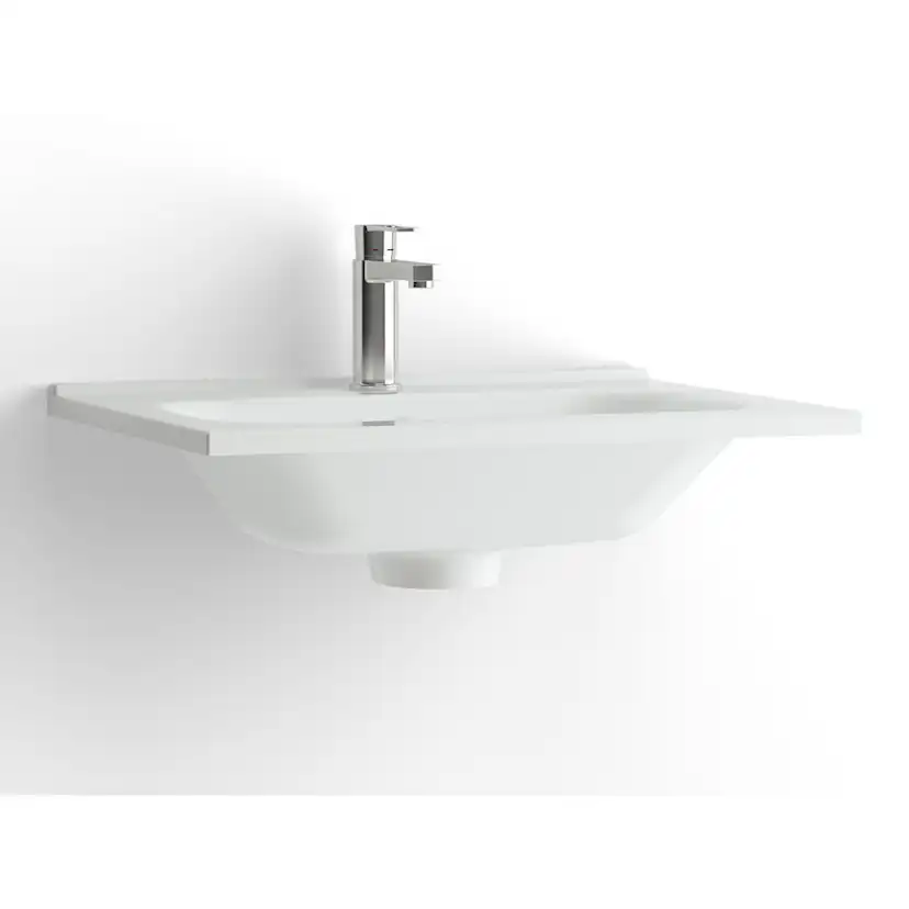 Tvättställ Vedum Found 615 med Vattenlås EasyClean