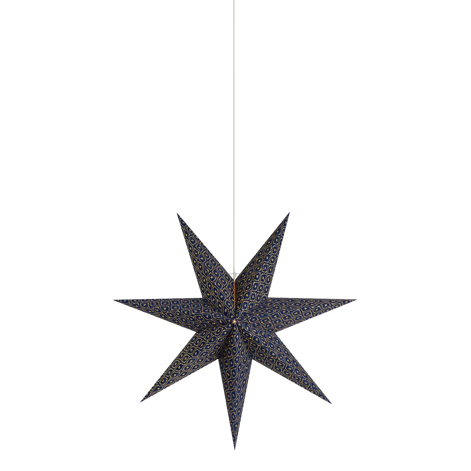 BAROQUE Pendant Star 75cm Blue Blå