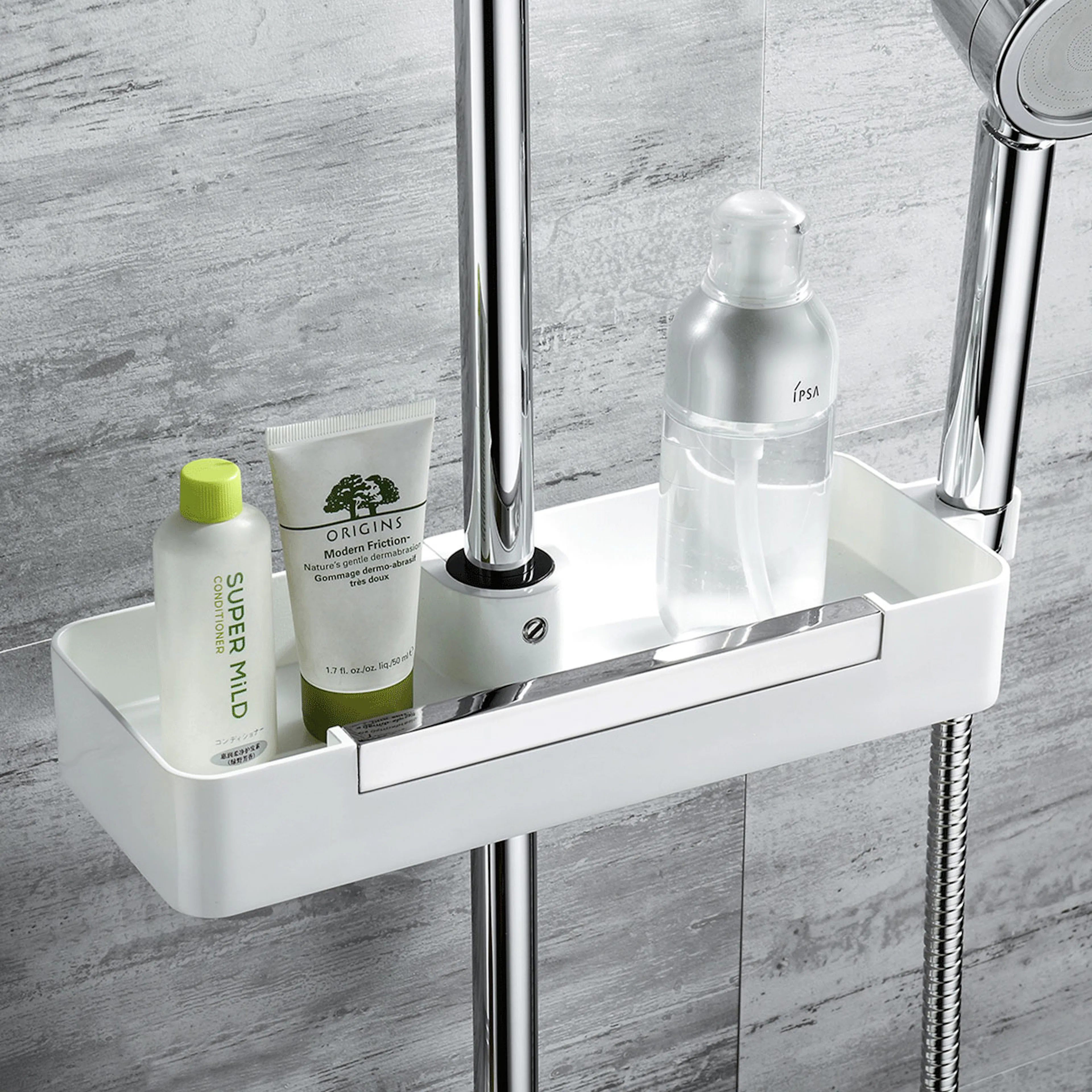 Tvålkorg Bathlife Belasta för Duschstång