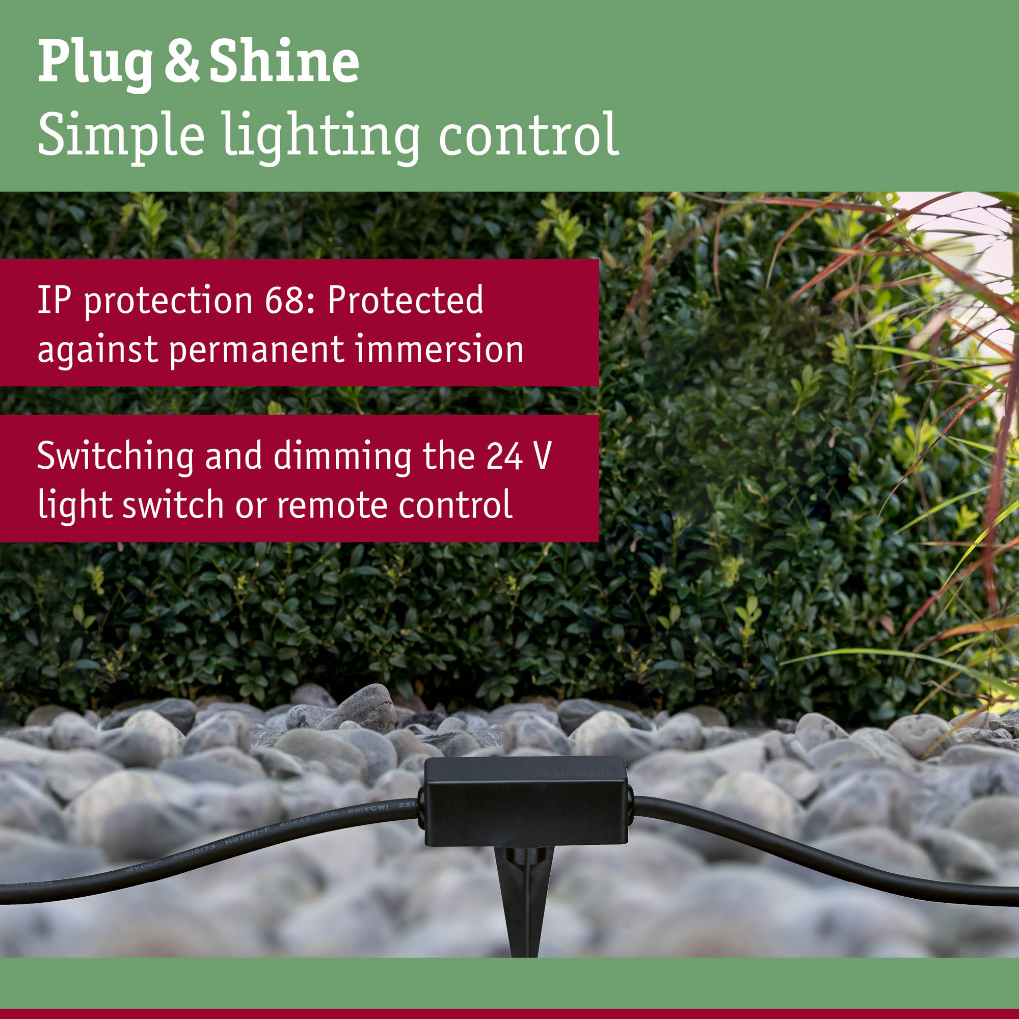 Sensor Paulmann Plug & Shine Trådlös Twilight IP67