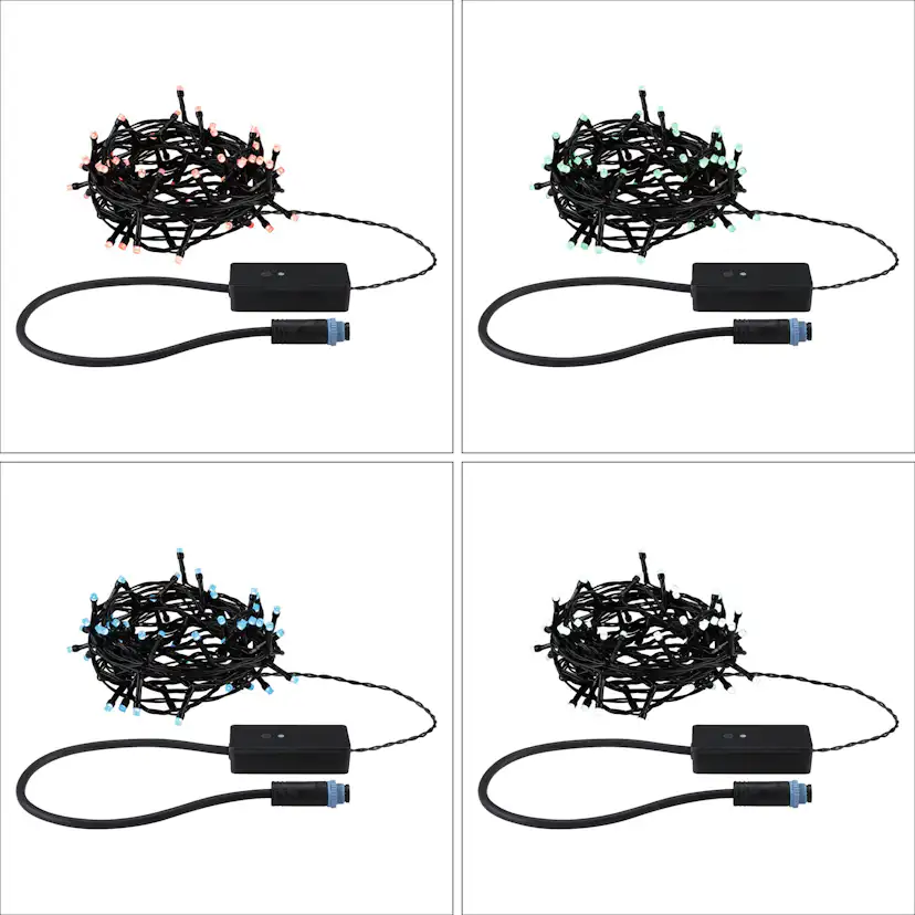 Ljusslinga LED Paulmann Yuna Fairy Lights Plug & Shine IP44 24V Ljus: RGB, Längd: 5 m