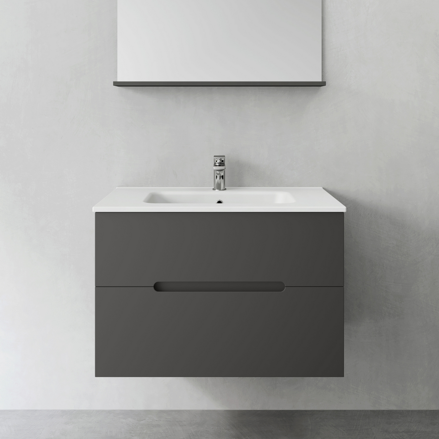 KOMMOD SUN ANTRACIT 800 Bredd: 800 mm, Antracit