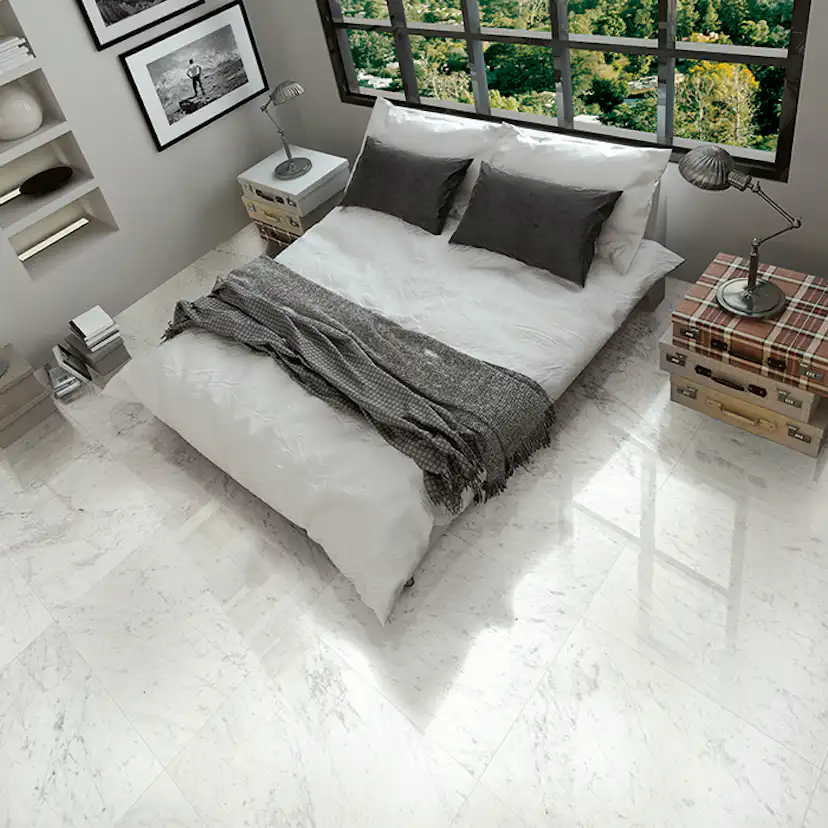 Klinker Konradssons Marmi Cararra Levigato 15x15 cm