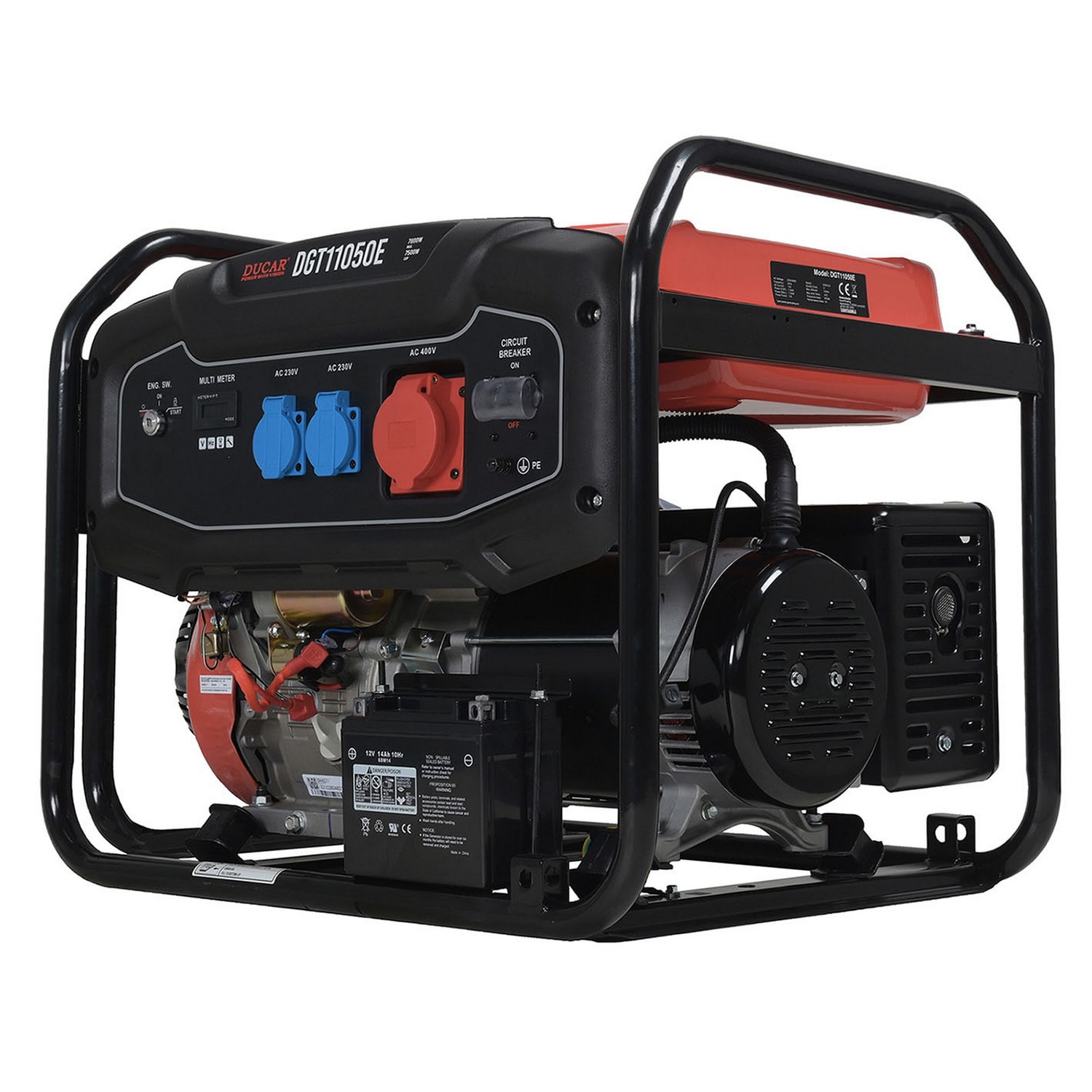 Elverk Ducar DGT11050E 7500W 400V