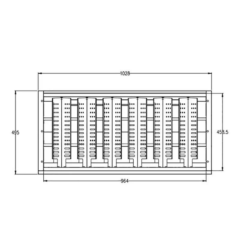 Gasolgrill Skeldervik Stainless Countertop Fristående Modul
