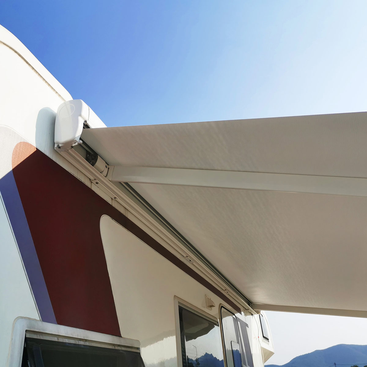 Markis Lyfco Väggmonterad För Husbil & Plåtis